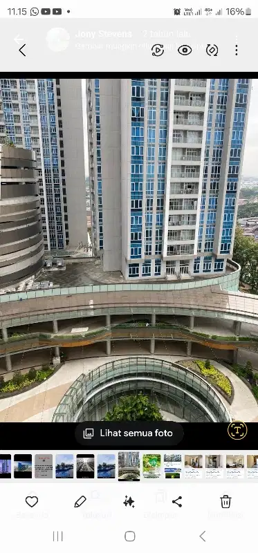 Dijual Properti Apartemen Podomoro Deli City Medan