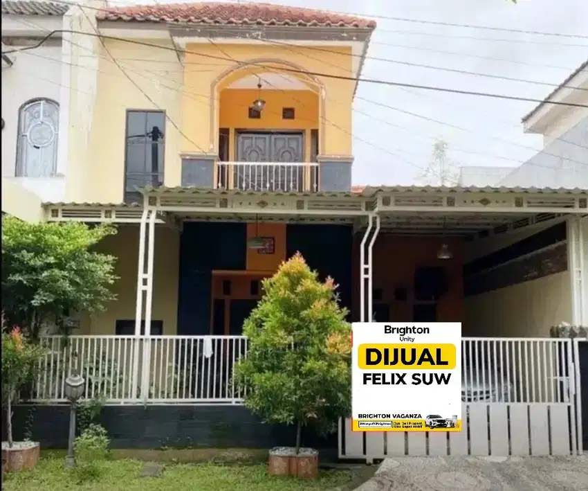 Jual Rumah 2 lt  Papyrus Regency Waru