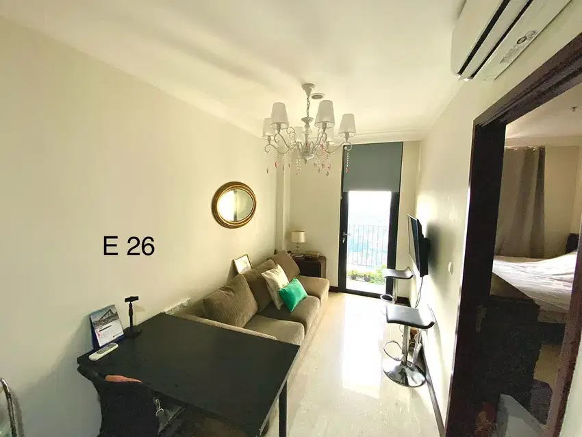 DIJUAL UNIT APARTEMEN PERMATA HIJAU DECOR WARM CLASSIC AMERICAN