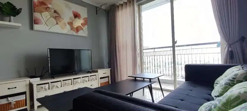 French Walk Tower Paris Siap Huni Furnished
