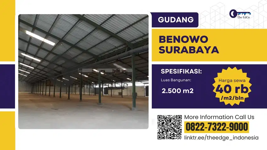 Sewa Gudang Benowo Margomulyo Surabaya - The EdGe