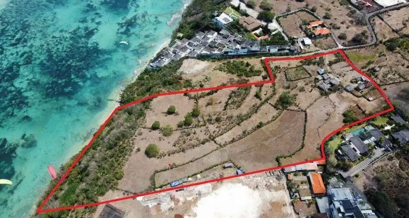 Dijual Tanah Los Tebing Lingkungan Hotel Bintang 5 Area Nusa Dua