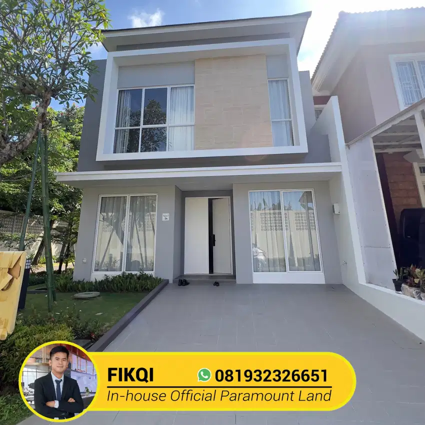 Rumah Hoek Mewah Cluster Trimezia Cicil Developher 120x