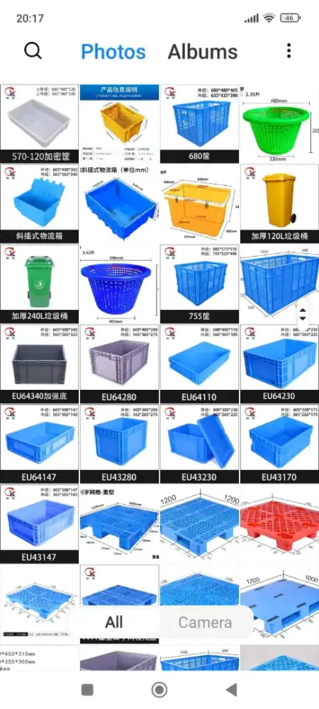 KERANJANG, BOX, & PALET PLASTIK