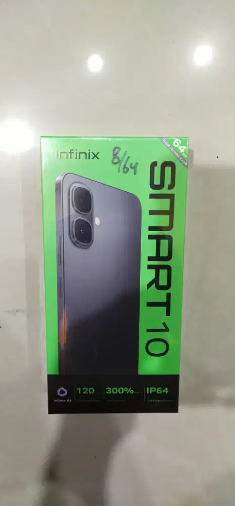 Infinix Smart 10 ram 4+4/64 Garansi Resmi