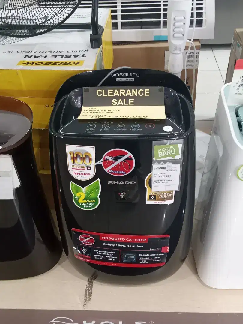 CICILAN RINGAN AIR PURIFIER SHARP