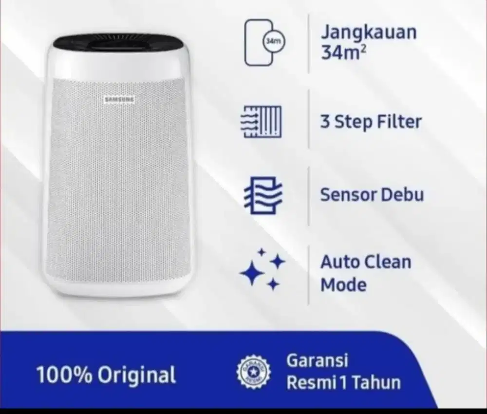 SAMSUNG AIR PURIFIER AX34R3020WW