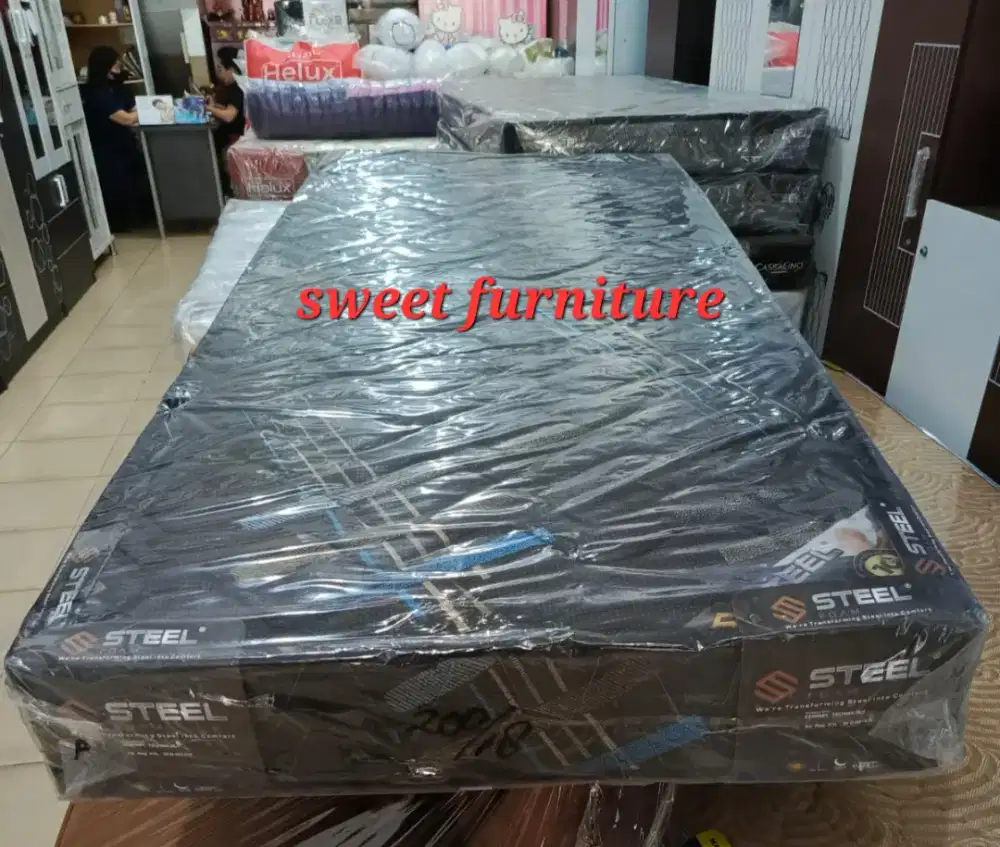 kasur full busa tebal 25cm Steel Capital