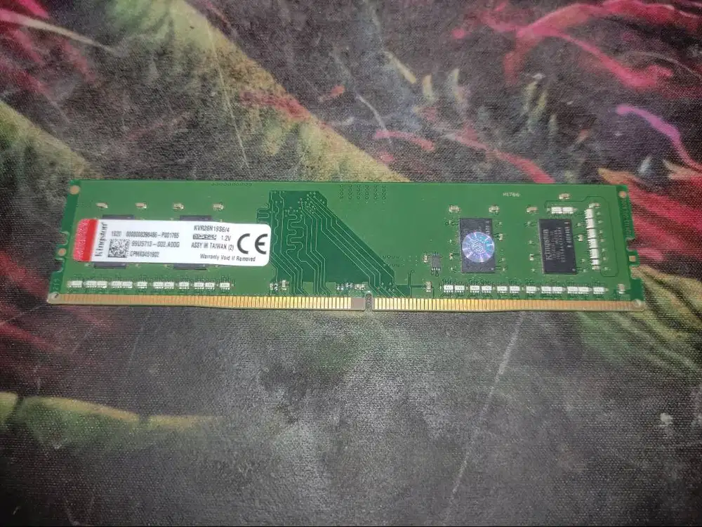 KINGSTON 4GB DDR4 2666MHZ PC4 KVR26N19S6/4
