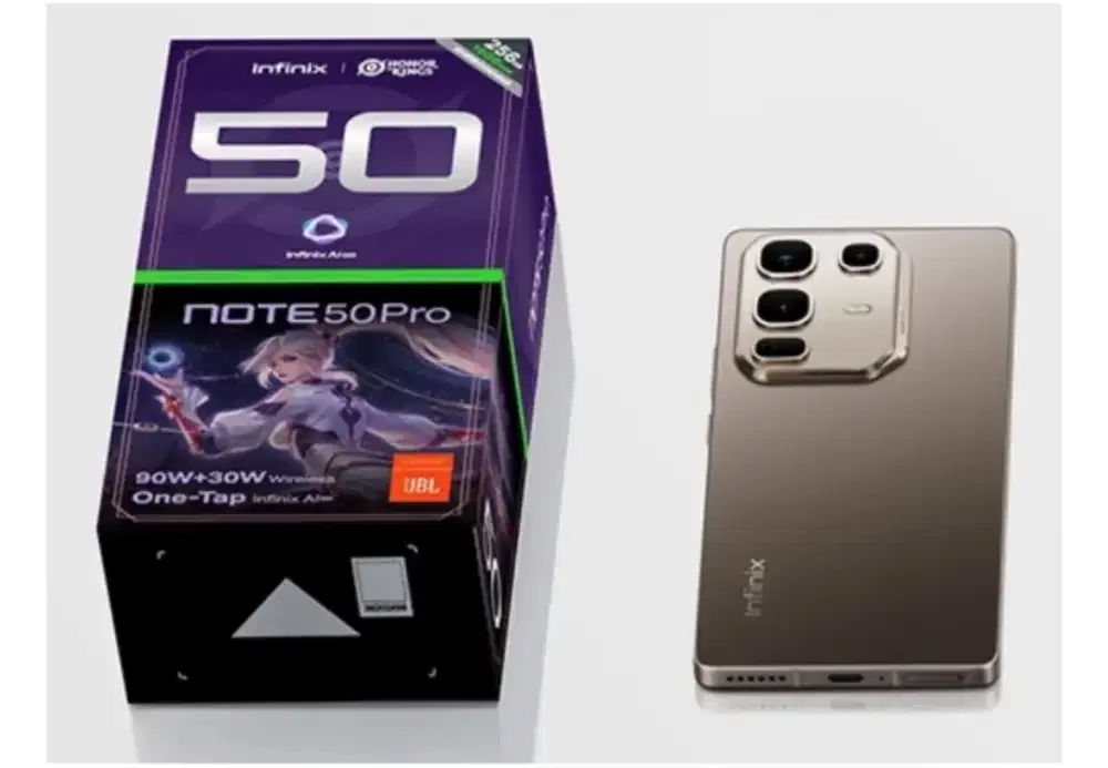 Ready Infinix not 50 pro. 16/256+free wairles carging