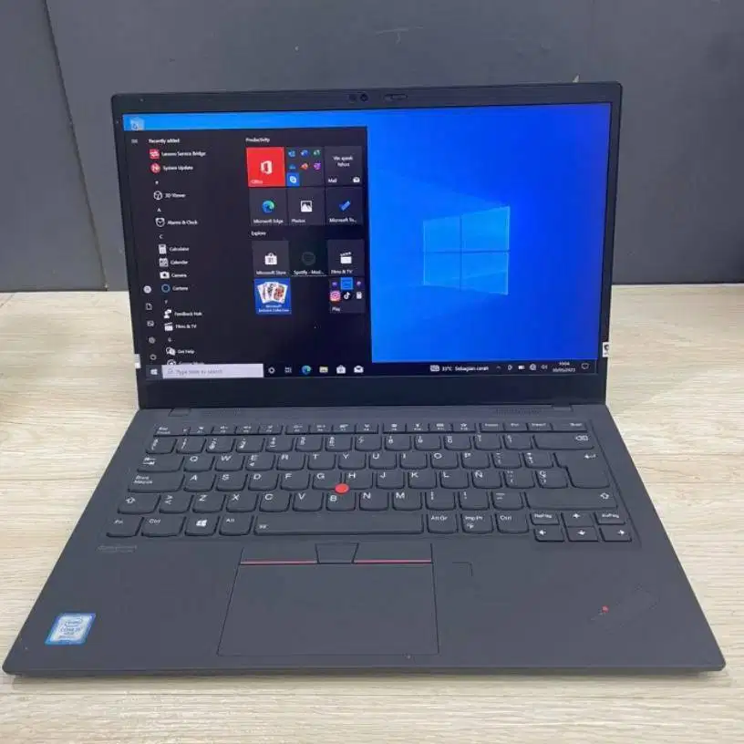 LAPTOP LENOVO THINKPAD X1 CARBON CORE i7 GEN 7, RAM 8 SSD 256GB D-ET