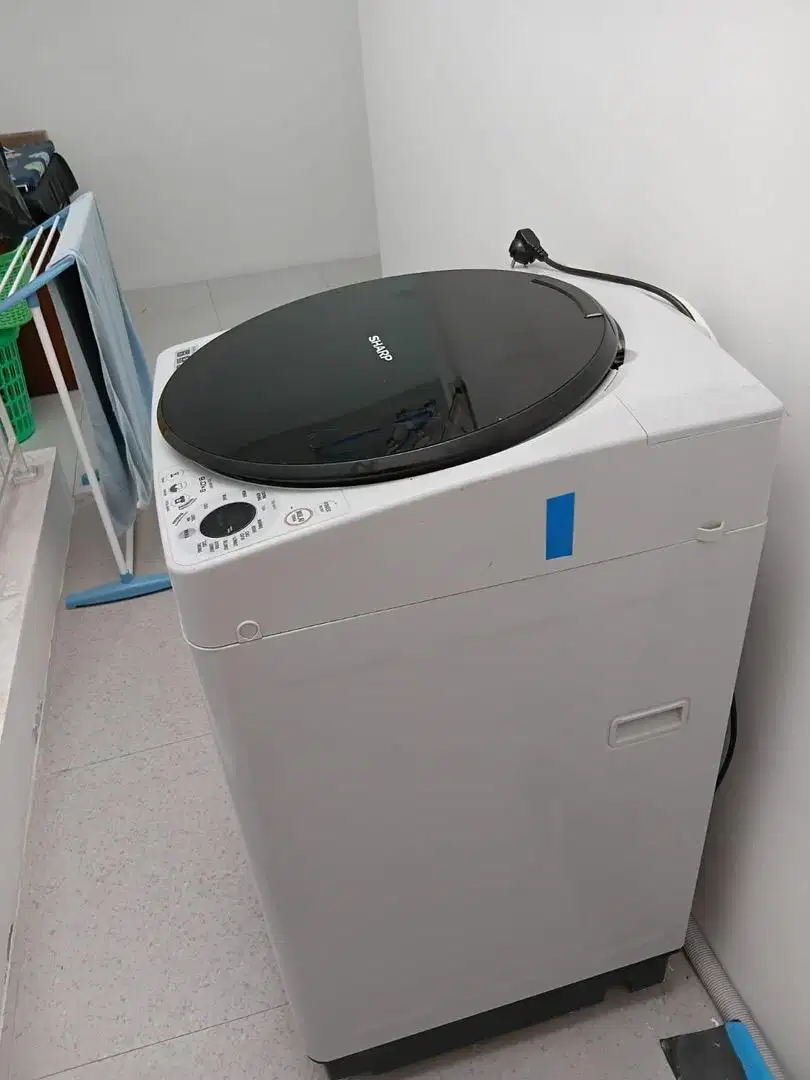 Dijual cepat Mesin Cuci Sharp 8KG 1 Tabung