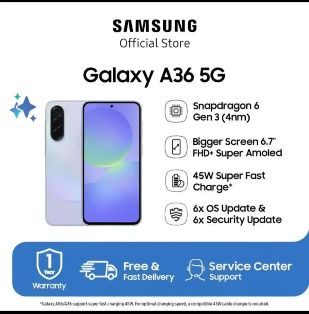 Samsung Galaxy A36 5G 12/256GB