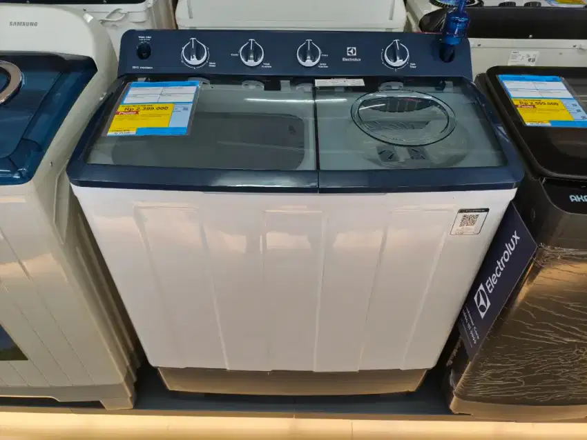 Mesin Cuci 2 Tabung 12 KG Electrolux Bisa Cicilan Tanpa DP Bunga 0%