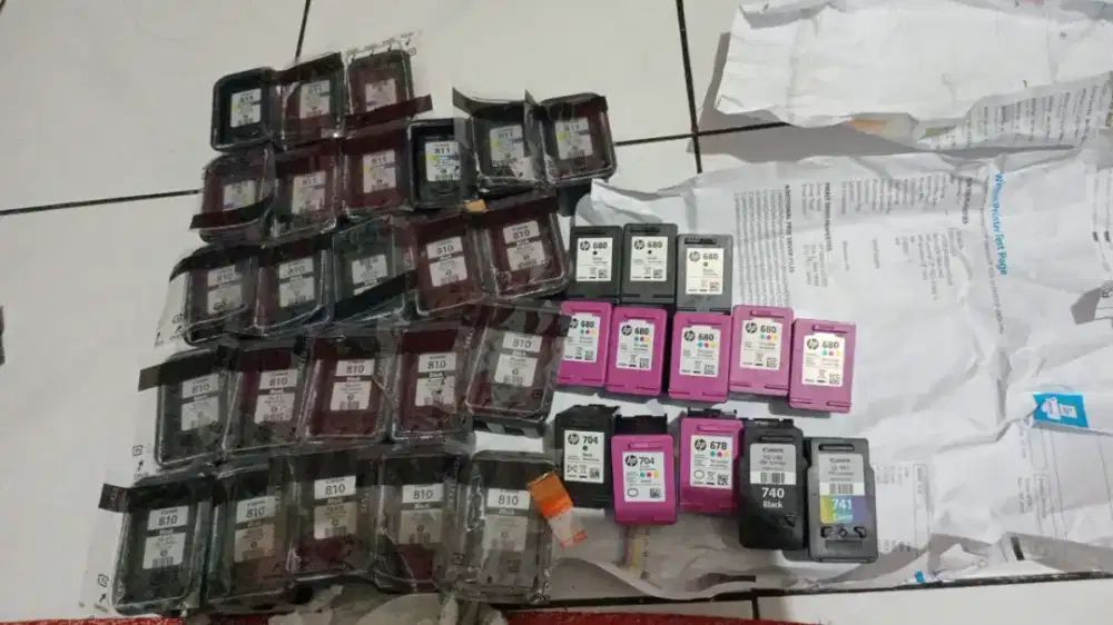 Jual beli cartridge tinta printer baru bekas original