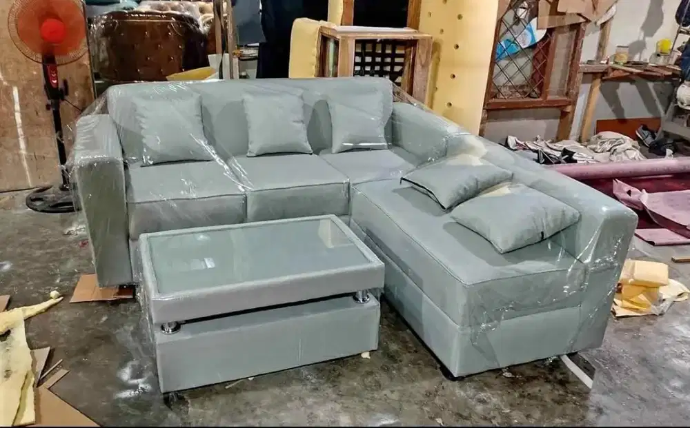 Sofa L minimalis murah