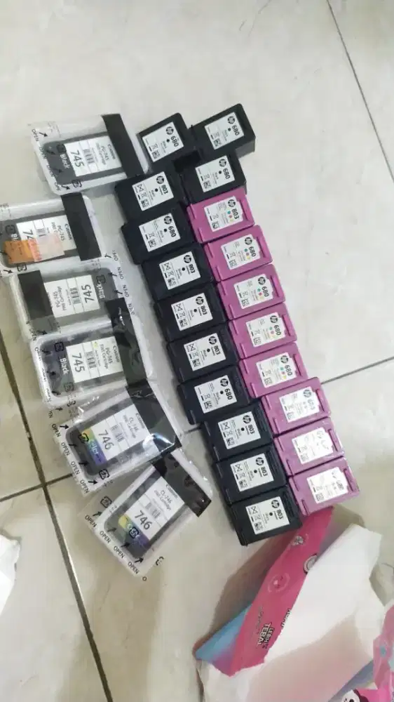 Jual beli cartridge tinta printer baru bekas original