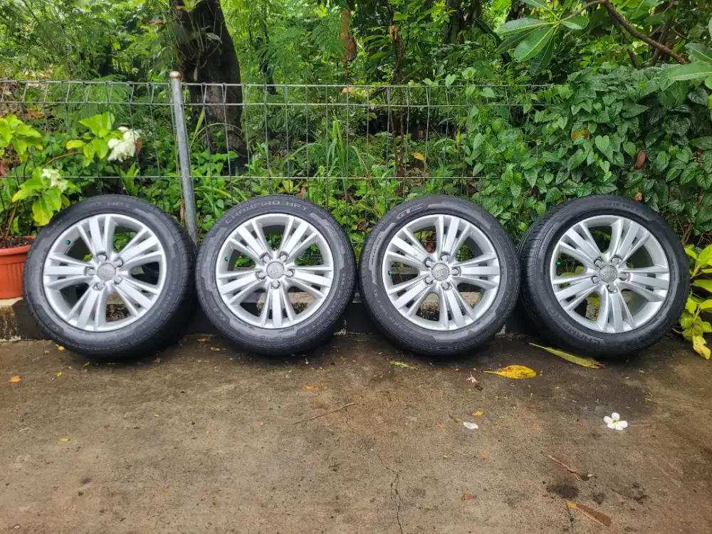Velg original audi Q7 R19 paket ban second 4pcs terima tt