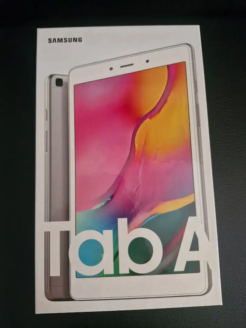 Samsung Tab A. fullset,  bisa pakai SIM card