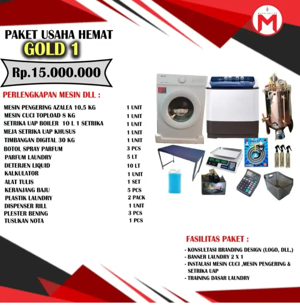 Paket Jasa Setrika & Paket Usaha Laundry Surabaya