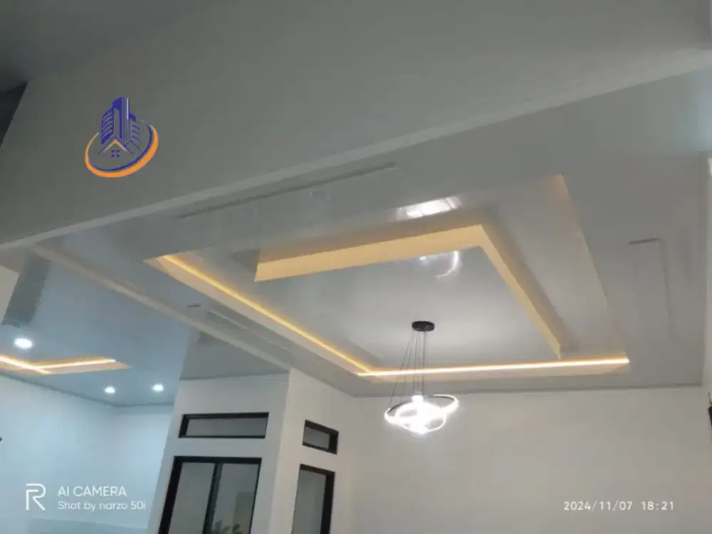 Menjual bahan material plafon PVC dan WPC wall panel