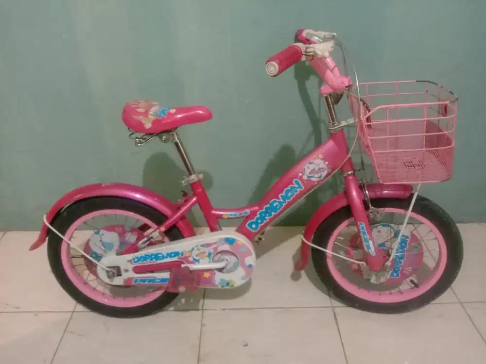 Sepeda anak size 18 siap pakai
