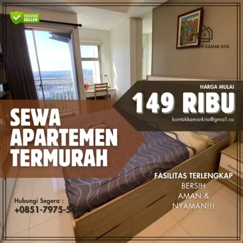 Sewa Apartemen Tangerang SPRINGWOOD RESIDENCE Harian/Transit Termurah