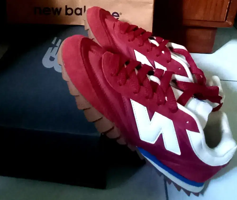 Rc30langka maroon sepatu casual sepatu baru sepatu sekolah sepatu pria