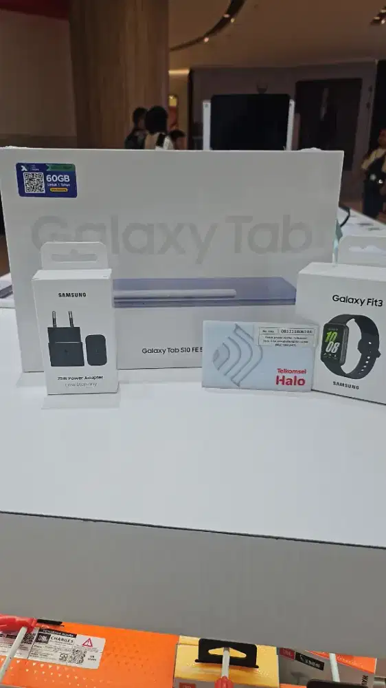 Tab S10 Fe 5g 8+8/128 gb free Fit3 free TA 25W