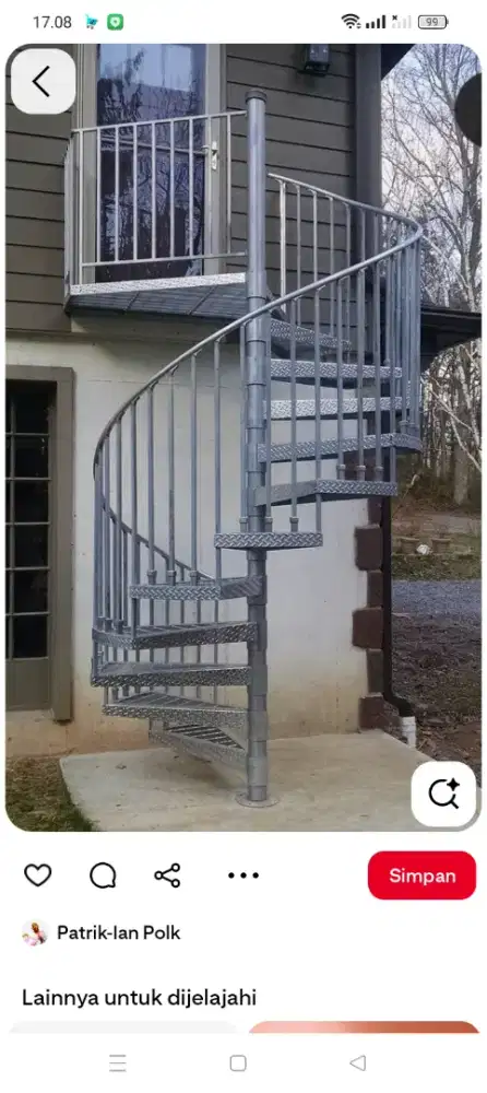 TANGGA PUTAR PAGAR DLL