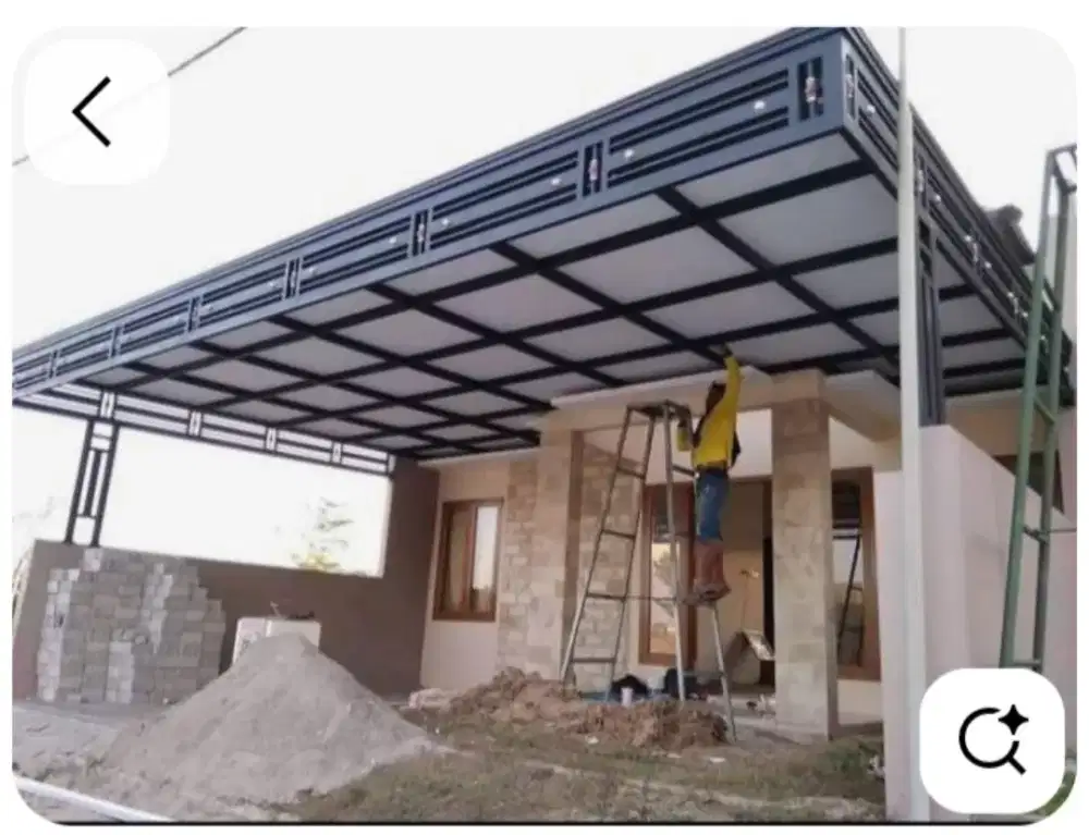 KANOPI ATAP GALVALUM DLL