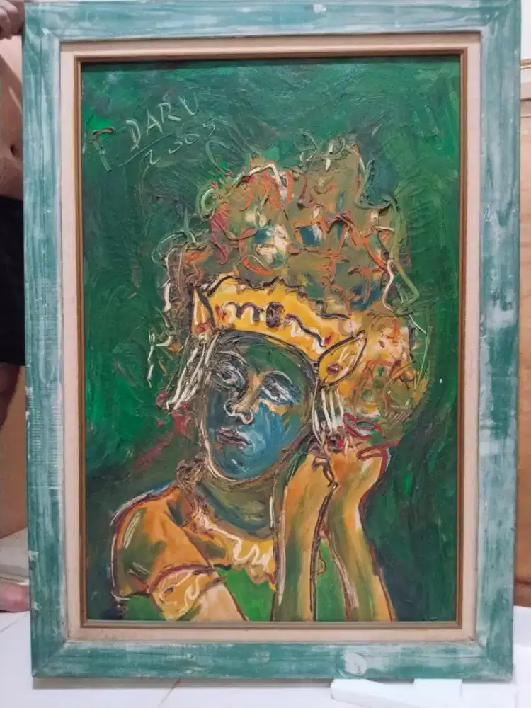 Lukisan penari bali karya.Daru 2005