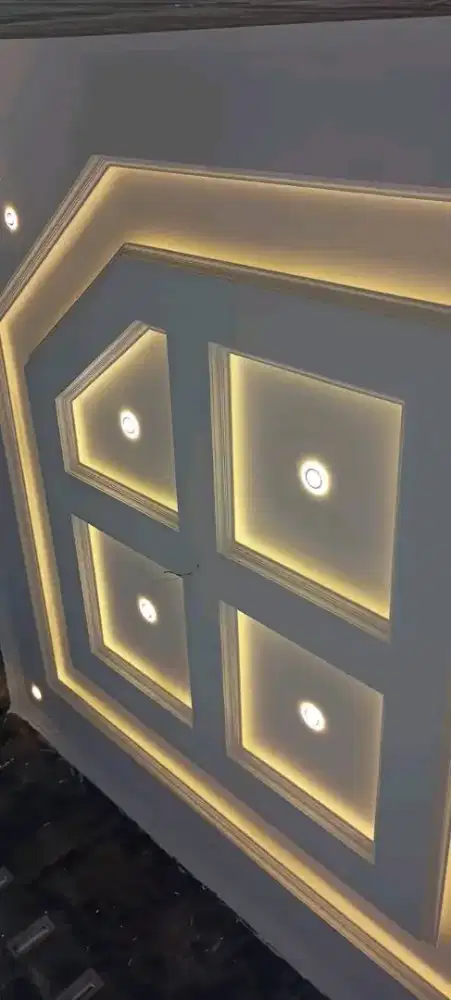 Jasa +bhn.plafon gipsum .partisi .Lis molding