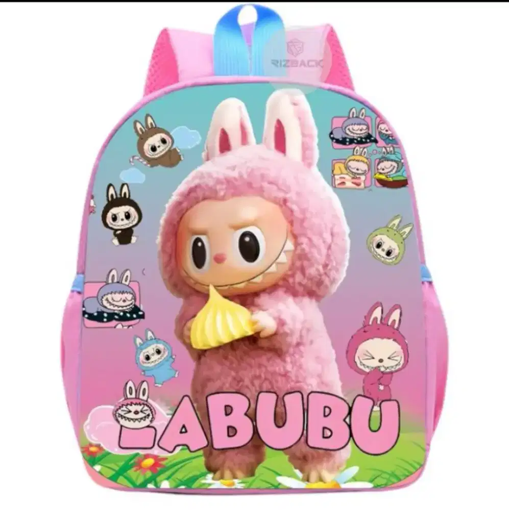 Tas Ransel anak TK/paud motif labubu