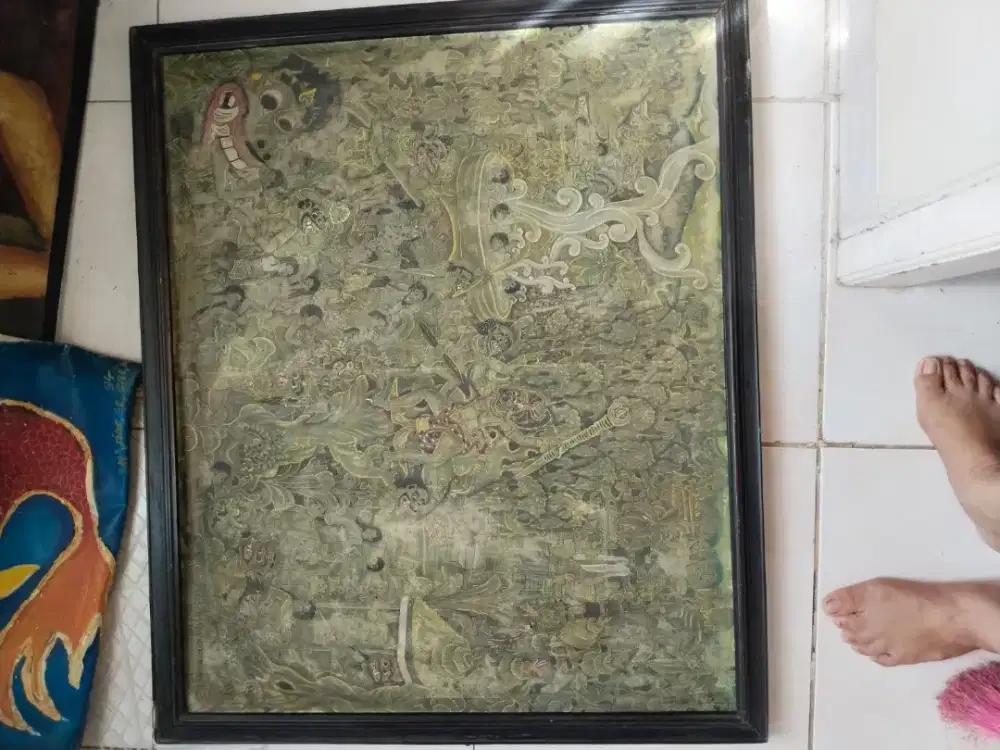 Lukisan leak bali karya i made kenceng