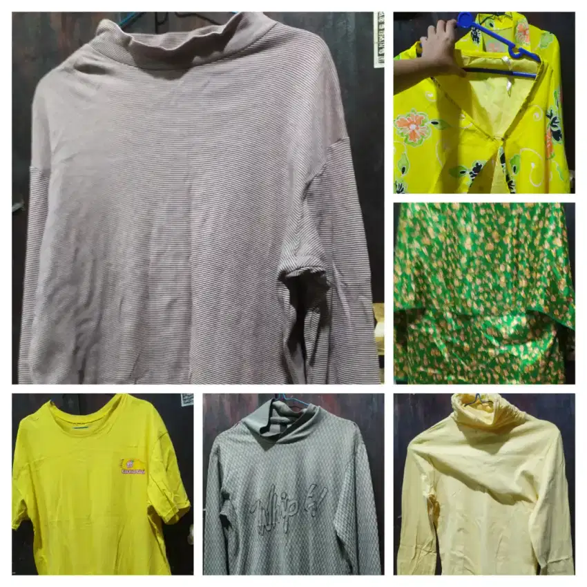 Baju bekas siap dijual