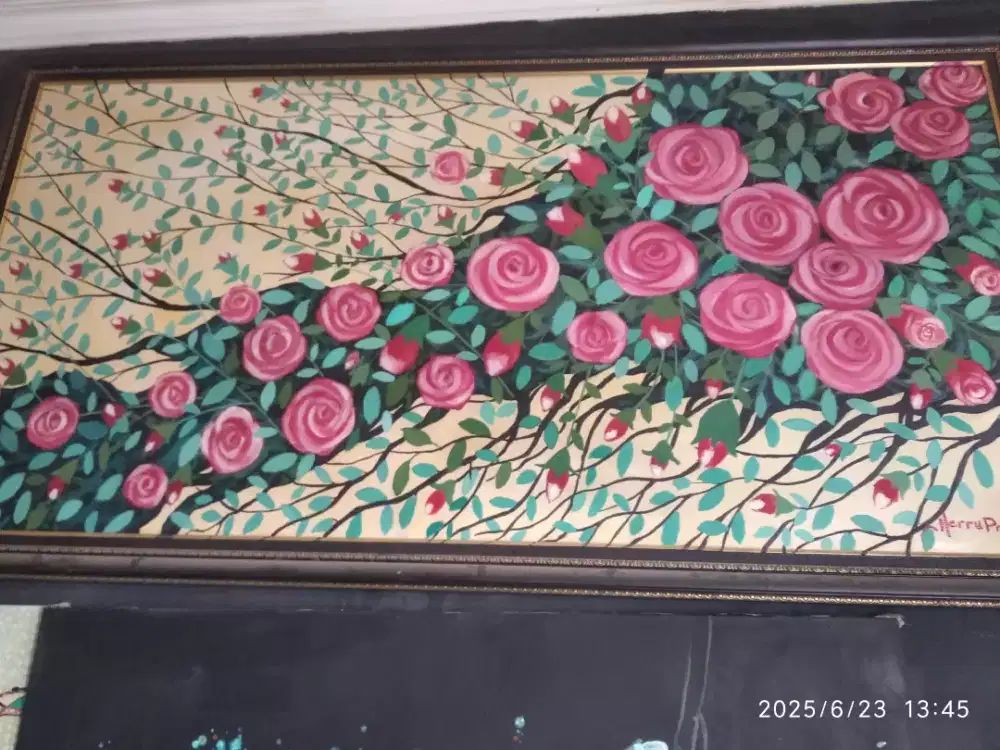 Lukisan tangan oil on canvas