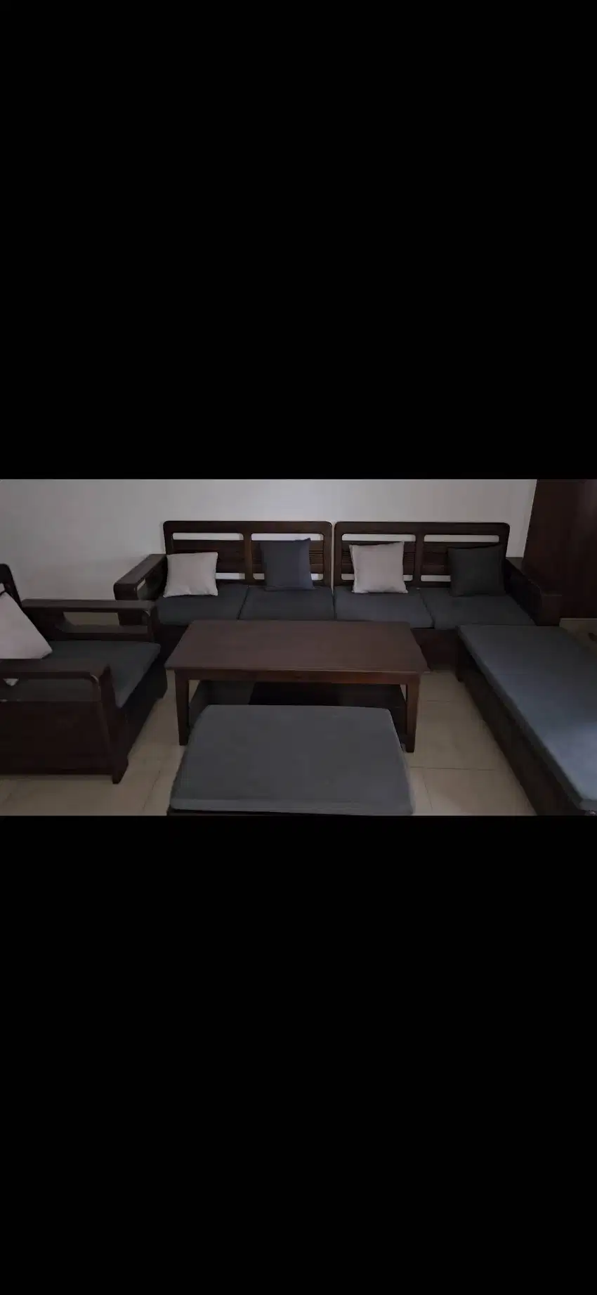Set kursi ruang tamu simple elegant