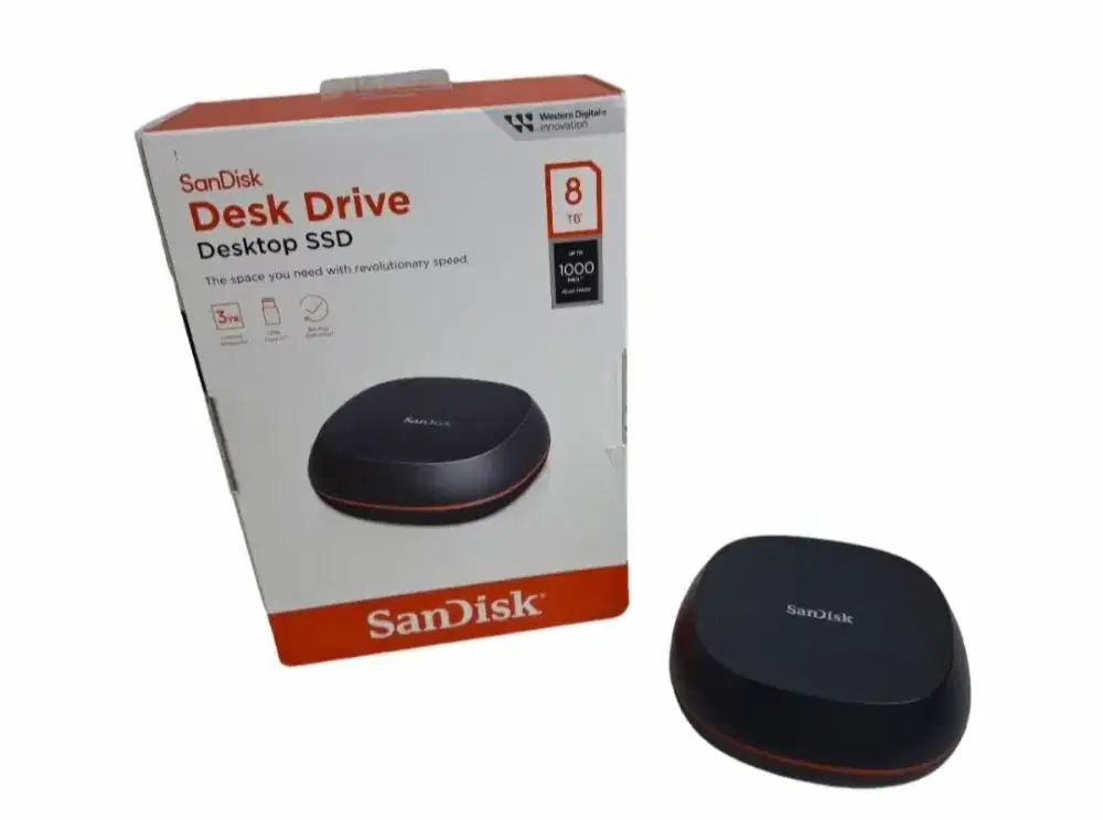 Sandisk Disk Drive SSD Eksternal 8 GB