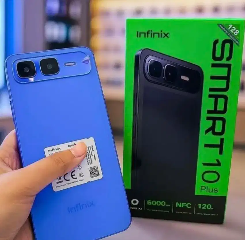 INFINIX SMART 10 PLUS RAM 8/128 BARU