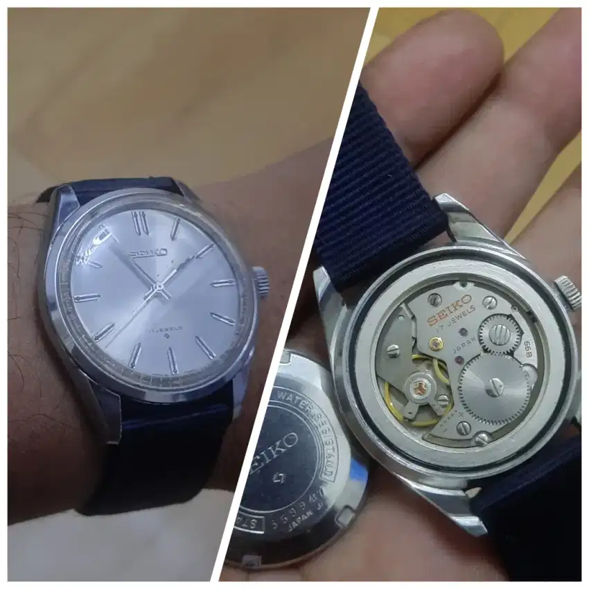 Jam Seiko 66-7100 Vintage 70s Japan Mint Condition Omega Longines Mido