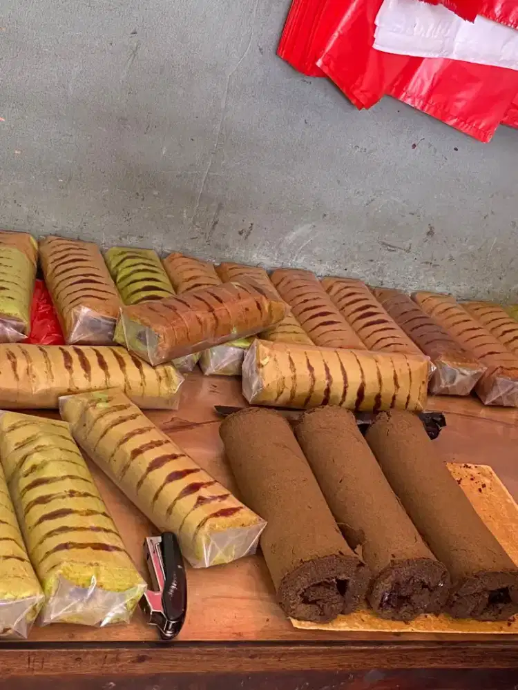 Bolu gulung yang lembut
