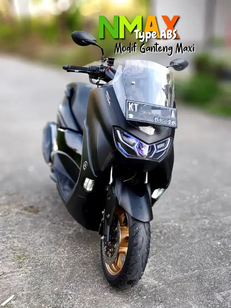 Nmax Type ABS PMK 2021 Full Modif Ganteng Maxi Mulus Mesin Halus