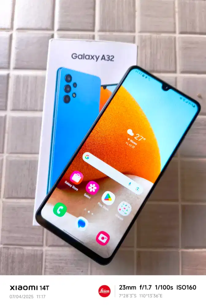 Samsung Galaxy A32 Biru 6/128GB Murah