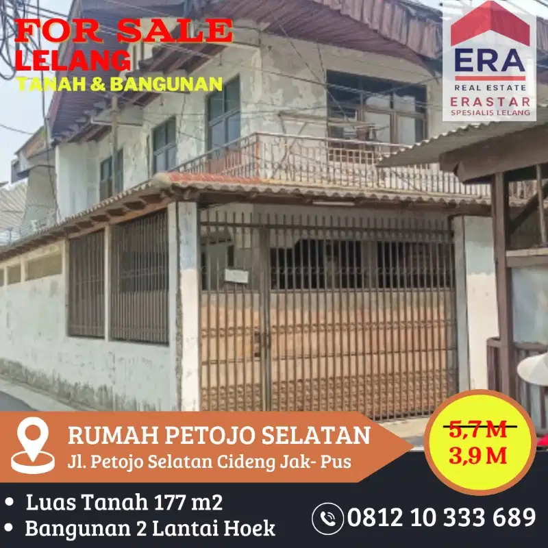 RUMAH PETOJO SELATAN CIDENG JAKARTA PUSAT