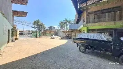 Sewa Gudang Jalan Utama Sukarno hatta Dekat Tol Pasko