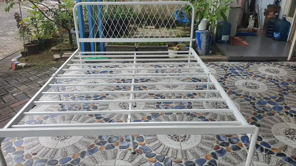 BISMILLAH, JUAL RANJANG TIDUR BESI MERK FABELIO SIZE 200 X 160