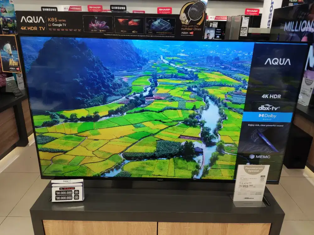 AQUA LED GOOGLE TV 4K 55