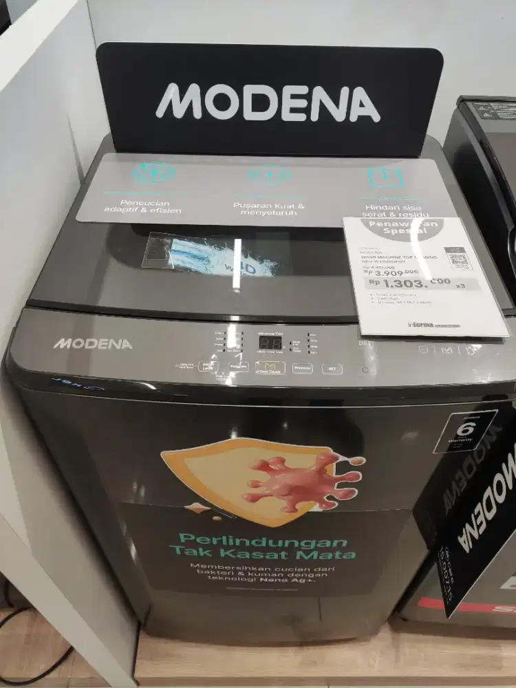 MESIN CUCI MODENA TOP LOAD 11KG