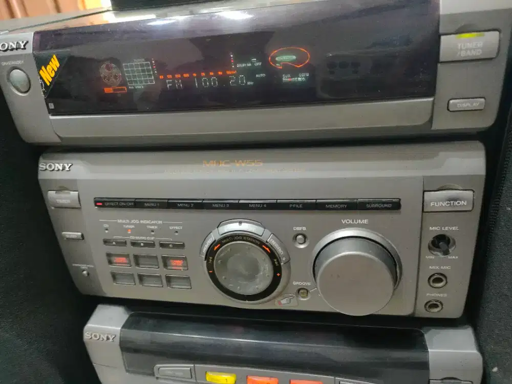 SONY tape player MHC W55 Bekas Surabaya Barat